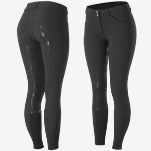 Culotte d'équitation Joxar Grand Prix pour femme avec grip en silicone intégral, modèle JI-0094, fabriquée au Pakistan - Product Image 1