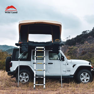 Tente de toit rigide 4 saisons Wild Land Voyager pour <span class=keywords><strong>camping</strong></span>-<span class=keywords><strong>car</strong></span>, équipement de <span class=keywords><strong>camping</strong></span> extérieur, tente de voiture tout-terrain 4x4 pour voyages en terre inconnue - Product Image 1