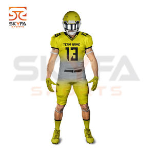 American Football Uniforms Made Of Polyester Sports Wears American Football Uniforms Sets for Sale - Product Image 5