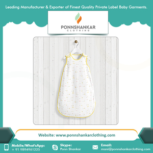 Adjustable Organic Cotton Newborn Sleeping <b>Bed</b> Comfortable Infant Sleeveless Sleep <b>Bag</b> with Soft Print Best Price - Product Image 5