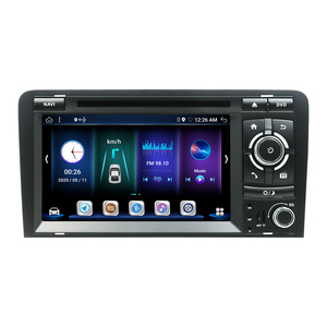 7 "écran tactile <span class=keywords><strong>Android</strong></span> 12 Image de recul sans fil GPS Tracker Dash <span class=keywords><strong>Cam</strong></span> Auto Electronics lecteur DVD de voiture pour Audi A3 avec DVD - Product Image 1