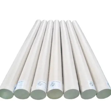 high strength plastic white peek rod