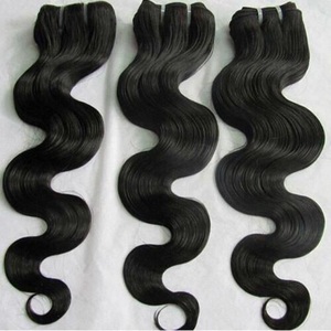 High Quality Remy Hair Extensions Rain Exports' Cuticle Aligned Raw Virgin Indian Machine Double Weft <b>Body</b> <b>Wave</b> Lace Closure in - Product Image 5