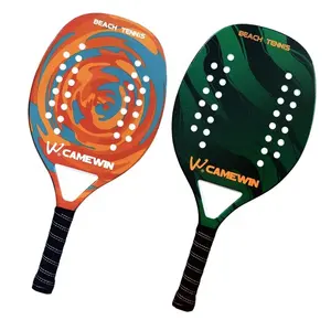 户外桨沙滩网球拍碳纤维动力精简版流行网球桨球拍球拍网球拍