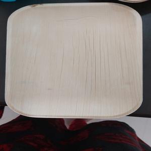 100% naturel écologique bambou feuille d'areca plats et assiettes de fête jetables complexes gravés motif végétal bols - Product Image 2