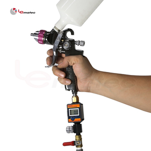 ปืนพ่นสีสเปรย์ควบคุมความดันอากาศ,เกจ & 1/4 "In-Line Water Trap ตัวกรองสารดูดความชื้นอุปกรณ์เสริมแบบอินไลน์ - Product Image 6