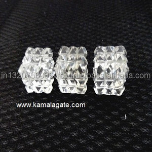 Cristal naturel Quartz sculpté décoratif Cube pyramide Reiki guérison artisanat pierre semi-précieuse vente fabriqué pierre précieuse pour la sculpture - Product Image 2