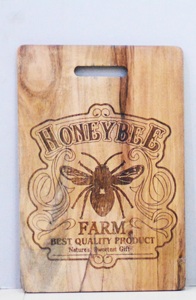 Planche de service rectangulaire en bois de manguier et ardoise Planche à découper pour fromage Planche à découper pour fruits et viande pour cuisine - Product Image 6
