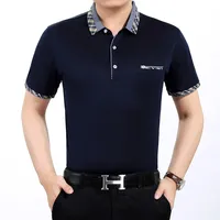 थोक सस्ते दाम कपास पॉलिएस्टर ठोस रंग सादे गोल्फ पोलो शर्ट मध्यम आयु स्लिम फिट लघु आस्तीन आदमी के लिए टी शर्ट 2022