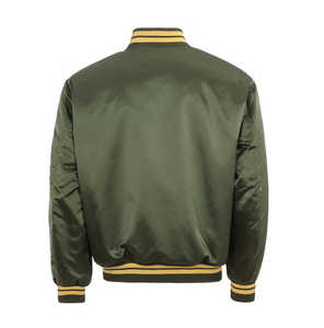 บริการ OEM แจ็คเก็ตกันชนกันลมผู้ชายพร้อมกระเป๋าด้านหน้าปิดซิปแจ็คเก็ตตัวแทนโลโก้ที่กําหนดเอง - Product Image 2