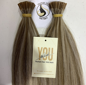 ผมต่อเคราตินแท้ทรงตรงทำจากผมคนเวียดนามแบบมีเคราตินดึงหนังแบบคู่ - Product Image 2