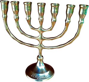 Top selling Polished brass menorah Religious Candle Holder at lowest price from Indian Manufacturer - Product Image 5