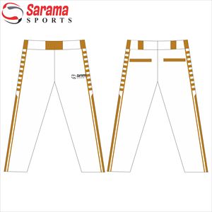 Pantalon de Baseball Softball personnalisé pour hommes, bas de sport sur mesure, bon marché et vierge, vente en gros, nouvelle collection - Product Image 2