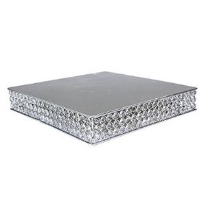 Soporte para servir pasteles con forma cuadrada, soporte de exhibición para pastel de boda y decoración del hogar, precio bajo - Product Image 6