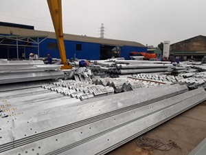 Pole Power Transmission Line Angle <b>Tower</b> Electrical Equipements Suppliers Supplies - Product Image 5