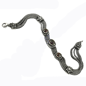 Fashion Charm Loose Gemstone Bracelets Jewelry, 925 Sterling <b>Silver</b> Jewelry - Product Image 2