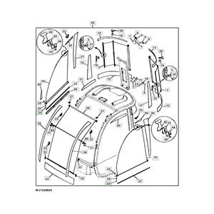 น็อตแทรกเตอร์ รุ่น 14M7196 อะไหล่โลหะสำหรับงานหนัก สำหรับการบำรุงรักษาแทรกเตอร์การเกษตรและอุปกรณ์ทางการเกษตร - Product Image 4