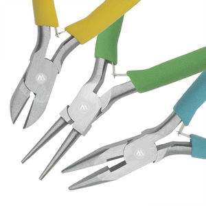 Set of <b>Round</b> <b>Nose</b> Chain and I Chain Jewelry <b>Pliers</b> for Jewelry Making Tools & Equipment - Product Image 1