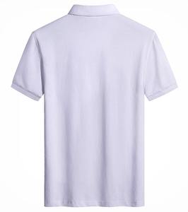 เสื้อโปโลสีดำคอตตอน Shirts100 % เสื้อโปโลผู้ชาย, เสื้อโปโลแขนสั้นสีพื้นลำลองใหม่ฤดูร้อน - Product Image 4