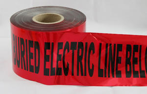HDPE Aluminium Strip Detectable Warning <b>Tape</b> for Underground Use - Product Image 5