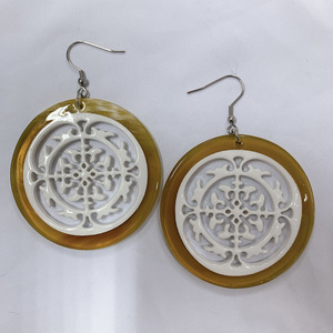 Pendientes Colgantes de Cuerno de Búfalo con Estilo Europeo, Bonitos y Más Vendidos en 2026, Productos Artesanales al por Mayor - Product Image 2