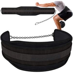 Custom Gym Weight Lifting Neoprene Dipping <b>Belt</b> with Chain Dipping <b>Belt</b> Strength Training Power Bodybuilding Gym <b>Belt</b> For <b>Women</b> - Product Image 5