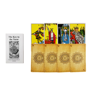 Juego de tarjetas de <span class=keywords><strong>Tarot</strong></span> de papel impreso, logotipo personalizado de alta calidad, con libro de guía, muestra <span class=keywords><strong>gratis</strong></span> - Product Image 3