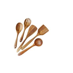 Cuchara de madera pulida hecha a mano para cocina y restaurante, producto de alta calidad, gran oferta - Product Image 5