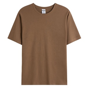 T-shirts d'été pour hommes unisexe 100% coton 220 grammes anti-rides logo personnalisé imprimé avec technique de broderie sublimée - Product Image 4