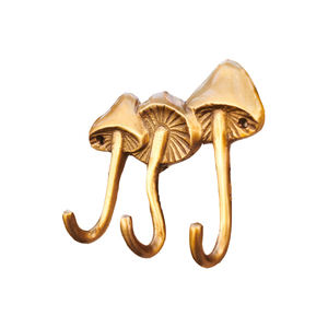 Pineapple <b>Wall</b> Hooks Metal 5 Hooks <b>Rail</b> - Product Image 5