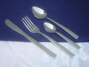 Stainless Steel Shining Polish Designer Stem Table Ware Cutlery Set High Quality Polish Modern Luxury Flatware Cutlery Fancy Set - Product Image 2