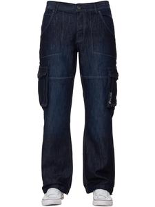 Dark <b>Jeans</b> Multi Pockets Cargo Trousers High Quality Denim <b>Jeans</b> Cargo Pants for Men on Wholesale Price Direct From Manufacturer - Product Image 5