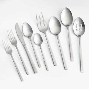 Silverware Set <b>Gold</b> Flatware Golden and Cutlery Set Contains a Dinner <b>Spoon</b> Dessert <b>Spoon</b> Fork Wholesaler and Manufacturer - Product Image 4