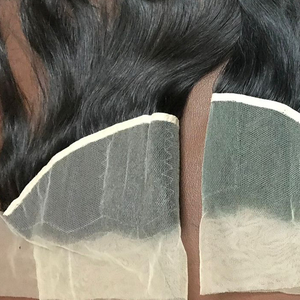 LACE frontal — perruque en cheveux naturels 100% de haute qualité, cheveux humains vierges faits avec un simple DONOR, sans perte, ne s'emmêlent pas - Product Image 1