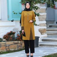 Abaya Maxi Droite Décontractée et Modeste pour Femme, Tissu Mousseline, Vêtement Islamique Personnalisé en Gros, Grande Taille, 100% Soie Naturelle, Tendance