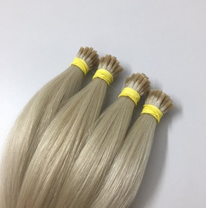 Wholesale 100% Virgin I Tip Human Hair Extensions Keratin Stick I Tip Cuticle Aligned I Tip Hair Extension - Product Image 6