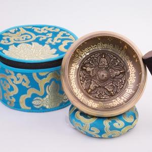 Artesanías de Metal hechas en Nepal, cuencos Cantores de latón Feng Shui, accesorios de ropa temáticos budistas, esculturas de Metal fundido, juegos de regalo para - Product Image 1