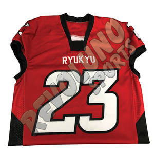 Camiseta de práctica de fútbol americano hecha a medida Reversible de alta calidad - Product Image 5