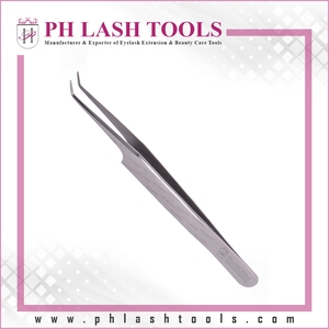 Eyelash Extensionแหนบ,ปริมาณTweezer 6มม.45องศาPro,แหนบEyelash Extensionสแตนเลสสตีลแหนบสำหรับขนตา - Product Image 3