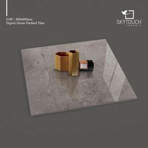 Azulejos de sala de estar de fabricante indio de alta calidad, producto caliente, precio barato, 600x600MM, 60X60 CM - Product Image 5