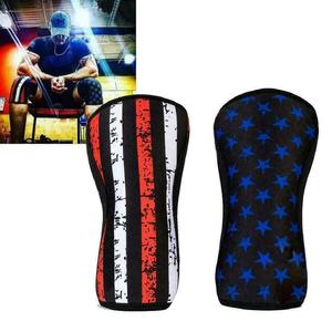 Sport Neoprene <b>Knee</b> Brace 7mm Compression <b>Protector</b> for Weightlifting Powerlifting Squatting Fitness Equipment - Product Image 1