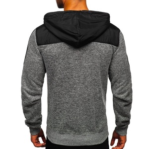 Sweats à capuche en molleton personnalisables de haute qualité sweats à fermeture éclair motif imprimé en 3D Logo brodé pour l'hiver teint en plaine factoriel - Product Image 5