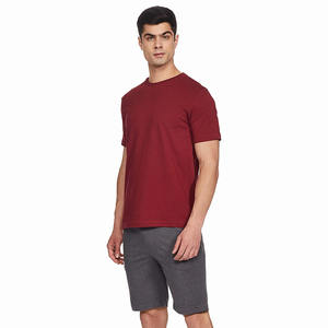 <b>Men's</b> Casual Summer Set-<b>Red</b> Color Shirt & <b>Shorts</b> for Youth - Product Image 5