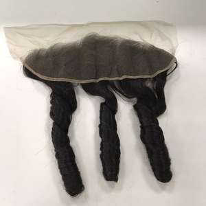 Extensión de cabello humano Remy virgen vietnamita, encaje transparente atado a mano, alta calidad, precio al por mayor - Product Image 6