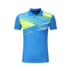 Uniformes de tenis de poliéster, ropa deportiva, Media manga, redondos - Product Image 2