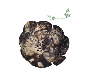 Jabonera de cáscara de coco, soporte de jabón artesanal y sostenible, con Logo láser grabado para usar en el baño - Product Image 5