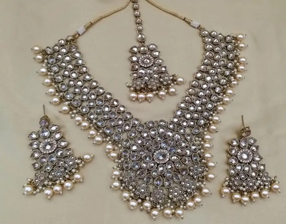 Коллекция 2019, реверсивное Ожерелье kundan Mehendi для любого повода