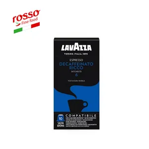 Lavazza Espresso decaffeinated RICCO coffee capsules 10 pieces - Made in Italy