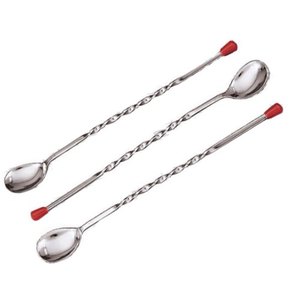 Cuillère en acier de haute qualité pour restaurant et bar mélange de cocktails cuillère en acier inoxydable long manche au meilleur prix - Product Image 3