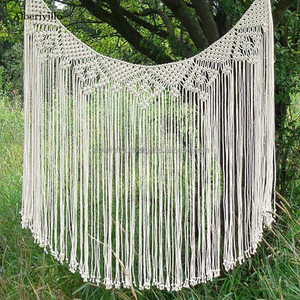 Bán Sỉ Rèm Cửa Macrame Thêu Sẵn Bằng Tay Kiểu Boho Cho Phòng Khách Rèm Cửa Macrame - Product Image 3